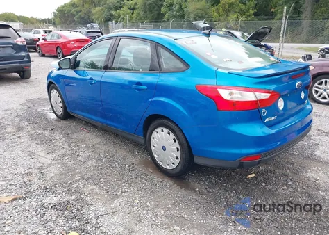 2013 Ford Focus Se из США, поврежденный, VIN 1FADP3F25DL317984